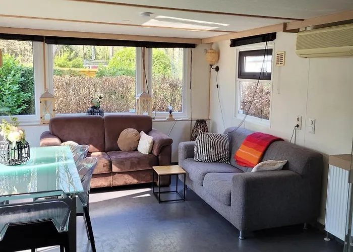 Gezellig Chalet Voor Gezinnen Op De Veluwe I Veldkamp F16 Chalet