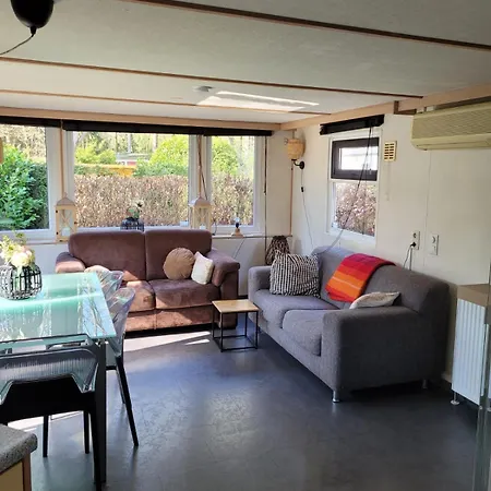 Gezellig Chalet Voor Gezinnen Op De Veluwe I Veldkamp F16 Dağ evi